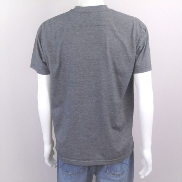 Mens Attitude Gold Heather Gray T Shirt Size XL - Picture 3 of 5